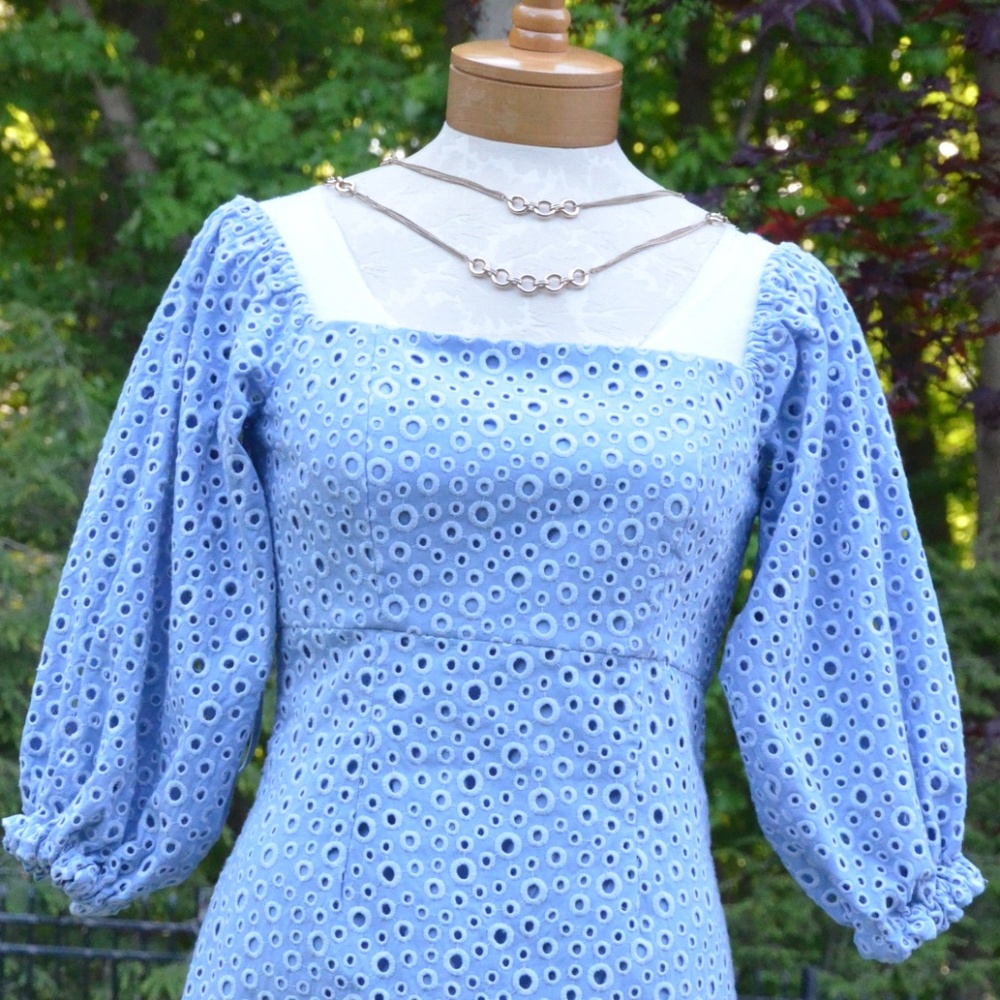 SOLD - Prim & Prose Off The Shoulder Midi Dress - Picture 2 of 6